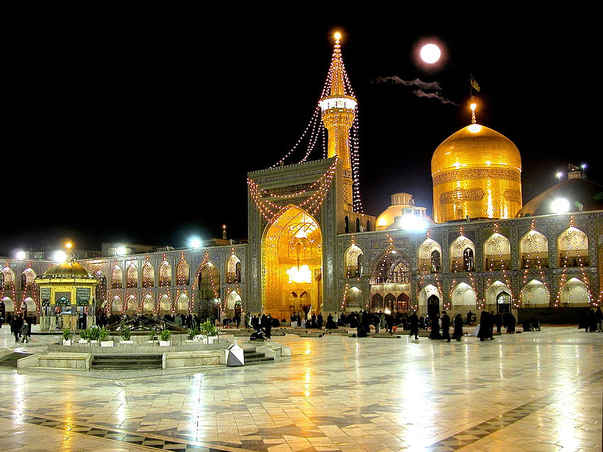 desktop wallpaper holy shrine of imam reza mashhad iran imam hussain